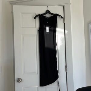 Veronica Beard Black Asymmetrical High-Low Dress